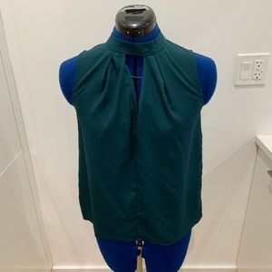 1. State Teal, Sleeveless Blouse